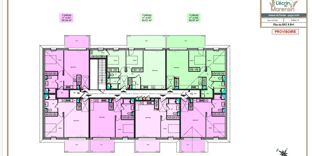 appartement à LEON (40550)