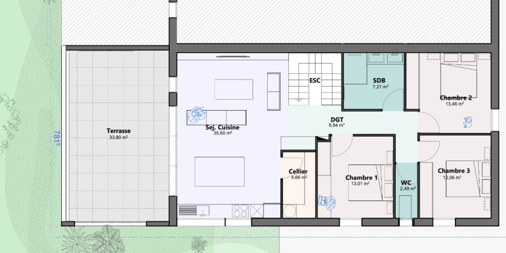 appartement à ST PAUL LES DAX (40990)
