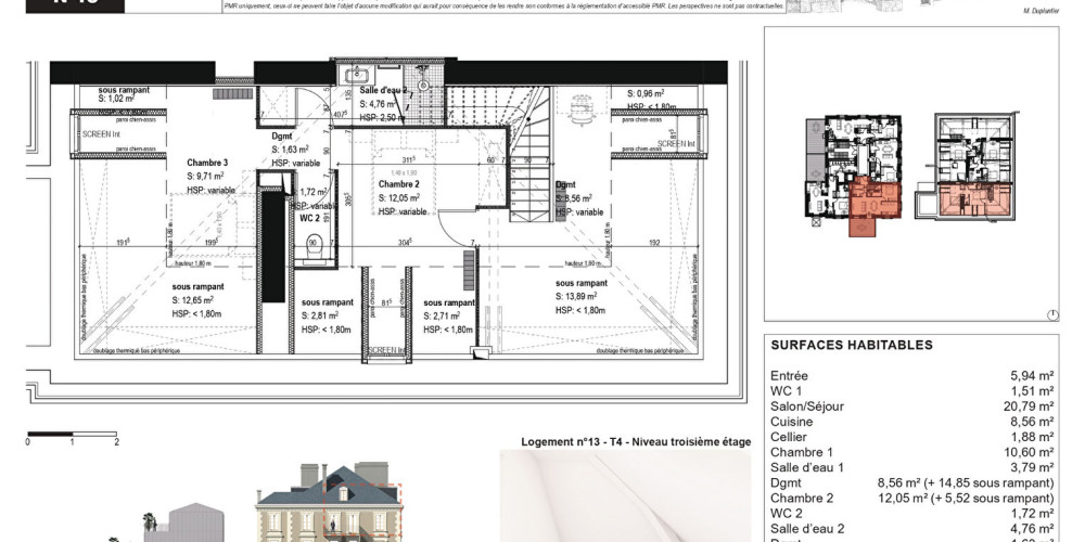 appartement à MONT DE MARSAN (40000)