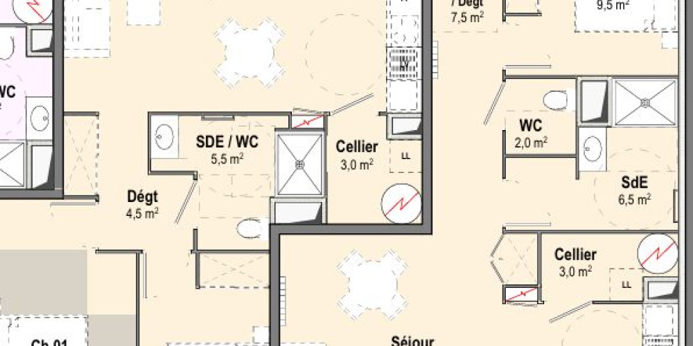 appartement à DAX (40100)