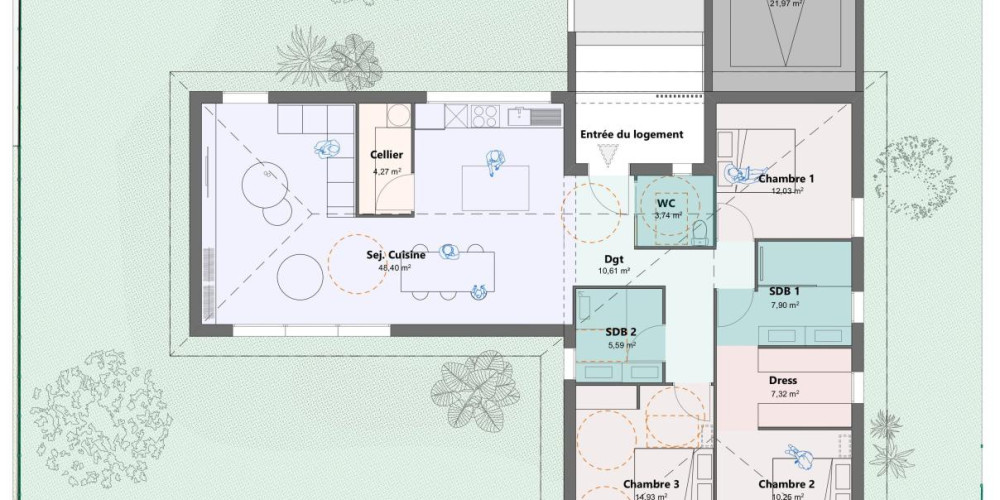 maison à ST PAUL LES DAX (40990)