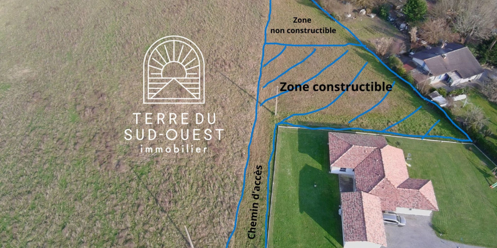 terrain à ST SEVER (40500)