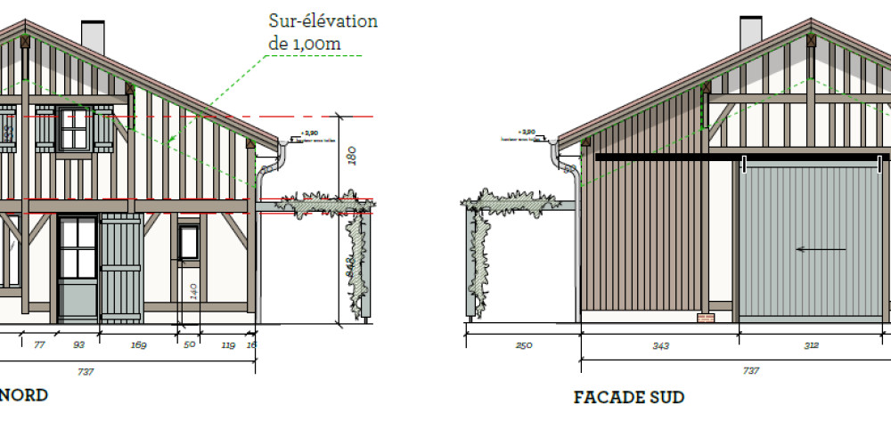maison à ONESSE LAHARIE (40110)