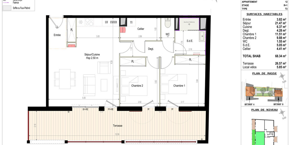 appartement à SOUSTONS (40140)