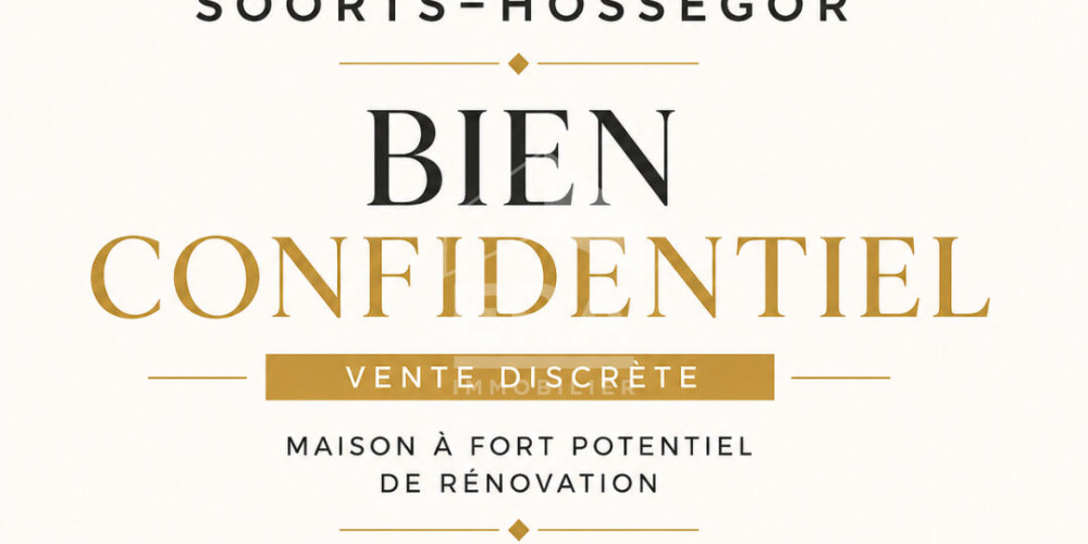 maison à SOORTS HOSSEGOR (40150)