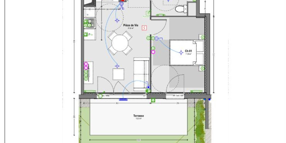appartement à ST PAUL LES DAX (40990)