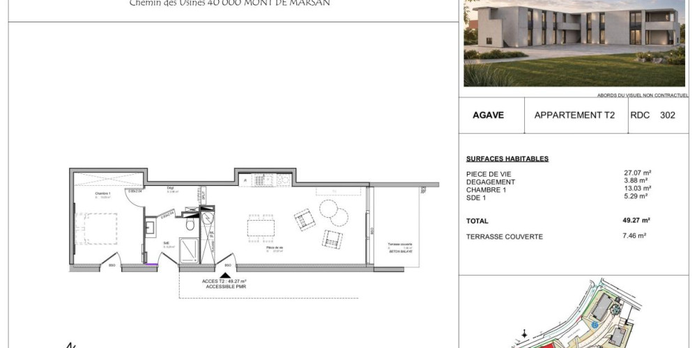 appartement à MONT DE MARSAN (40000)