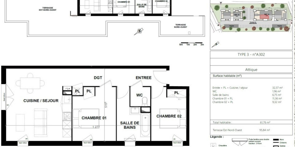 appartement à BISCARROSSE (40600)