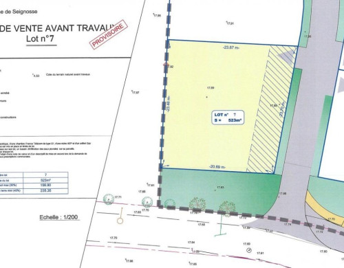 terrain  SEIGNOSSE